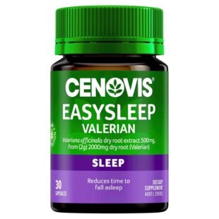 Cenovis EasySleep Valerian - Traditionally Used to Calm Nerves and Relieve Sleeplessness, 30 Capsules