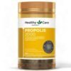 Healthy Care High Strength Propolis Capsules - Antioxidant Capsules for Immune Support and Cellular Health - Premium Quality Dietary Supplement - 200 Capsules - 2000 mg