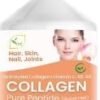 Liquid Collagen Peptides Supplement, Faster Absorption Dietary Hydrolyzed Drink, , Skin, Muscles, Hair, Nail Growth, for Women, Men, Unflavored 500 ml (Sugar Free)