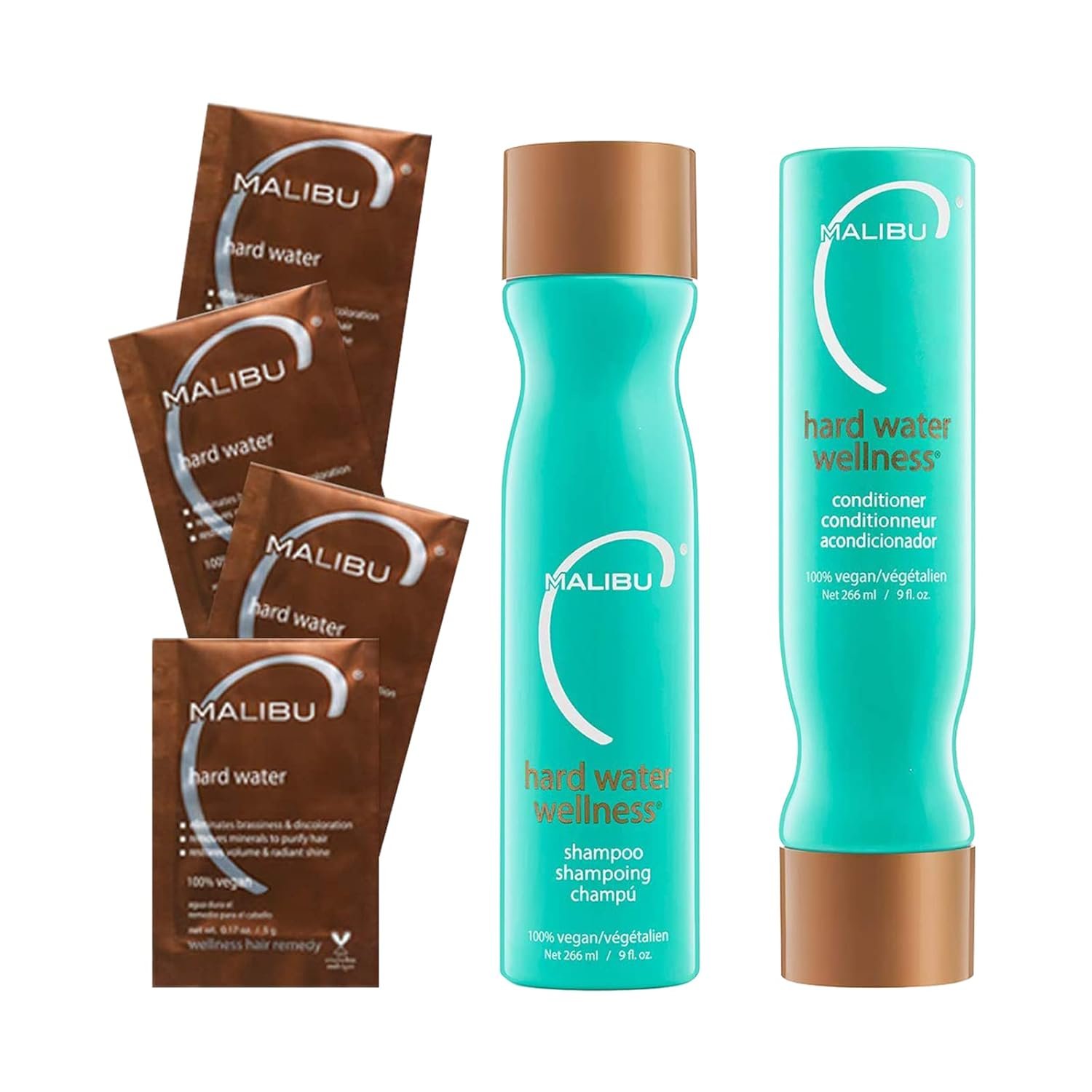Malibu C Hard Water Wellness Collection Set