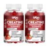 Pro Creatine Monohydrate Gummies 4000mg for Men & Women - 60 Chewable Creatine Gummies Strawberry Flavoured Creatine | Pre Workout Gym Supplement| Keto | Vegan | (2)