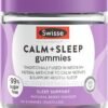 Swisse Ultiboost Calm + Sleep Gummies | Assists the Body in Coping with Stress | 60 Pack