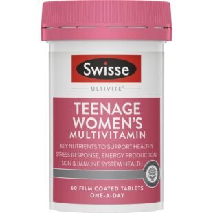 Swisse Ultivite Teenage Women's Multivitamin - 60 Tablets