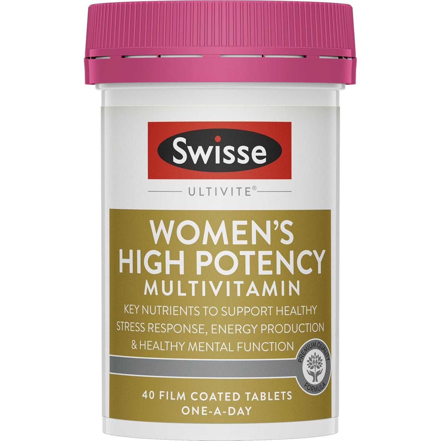 Swisse Ultivite Women's High Potency Multivitamin - 40 Tablets