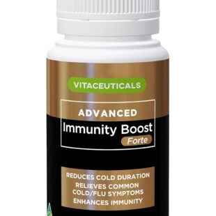 Vitaceuticals Advanced Immunity Boost Forte - Immune Support Supplement with Andrographis, Echinacea, Olive Leaf Extract, Zinc & Black Elderberry | Reduces Cold & Flu Symptoms |...